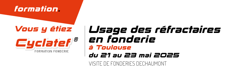 Cyclatef Usage des réfractaires en fonderie 