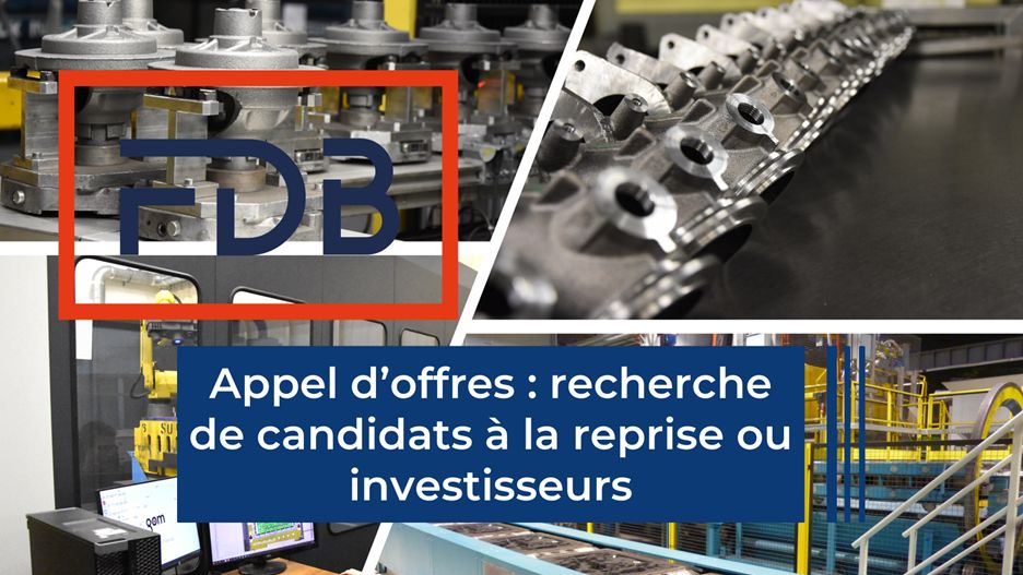 FDB - RECHERCHE DE CANDIDATS A LA REPRISE OU INVESTISSEURS