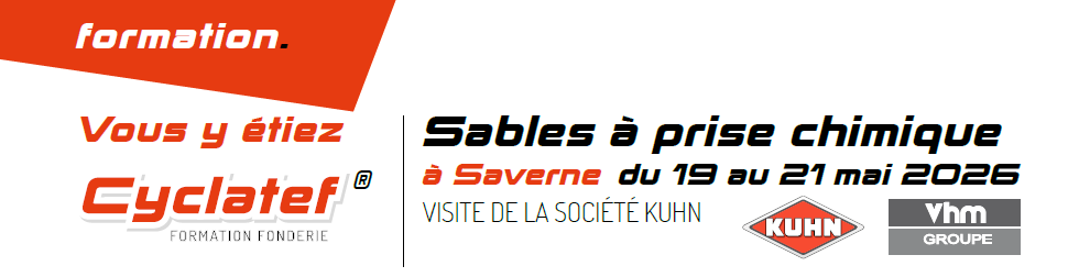 Sables à prise chimique